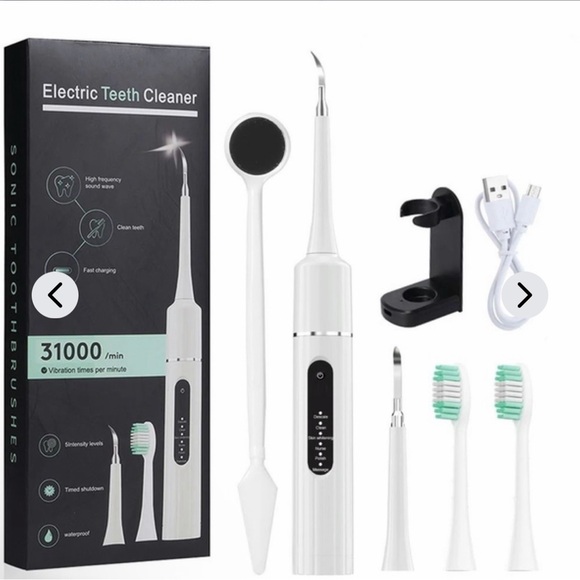n/a Other - Electric Teeth Cleaner Oral Care Kit - White
